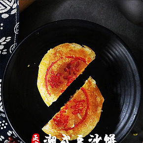 潮汕特产手工月饼零食酥皮糕点蛋黄月饼详情页