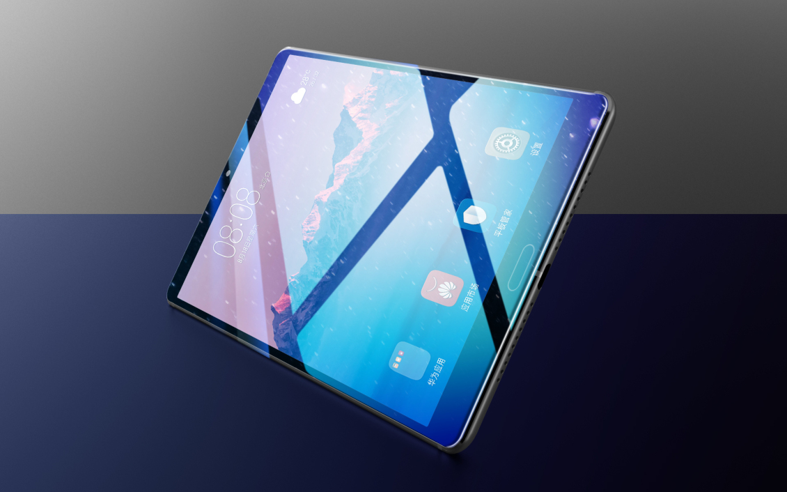 淘宝美工黎安华为平板电脑笔记本钢化膜数码渲染精修详情主图直通车作品