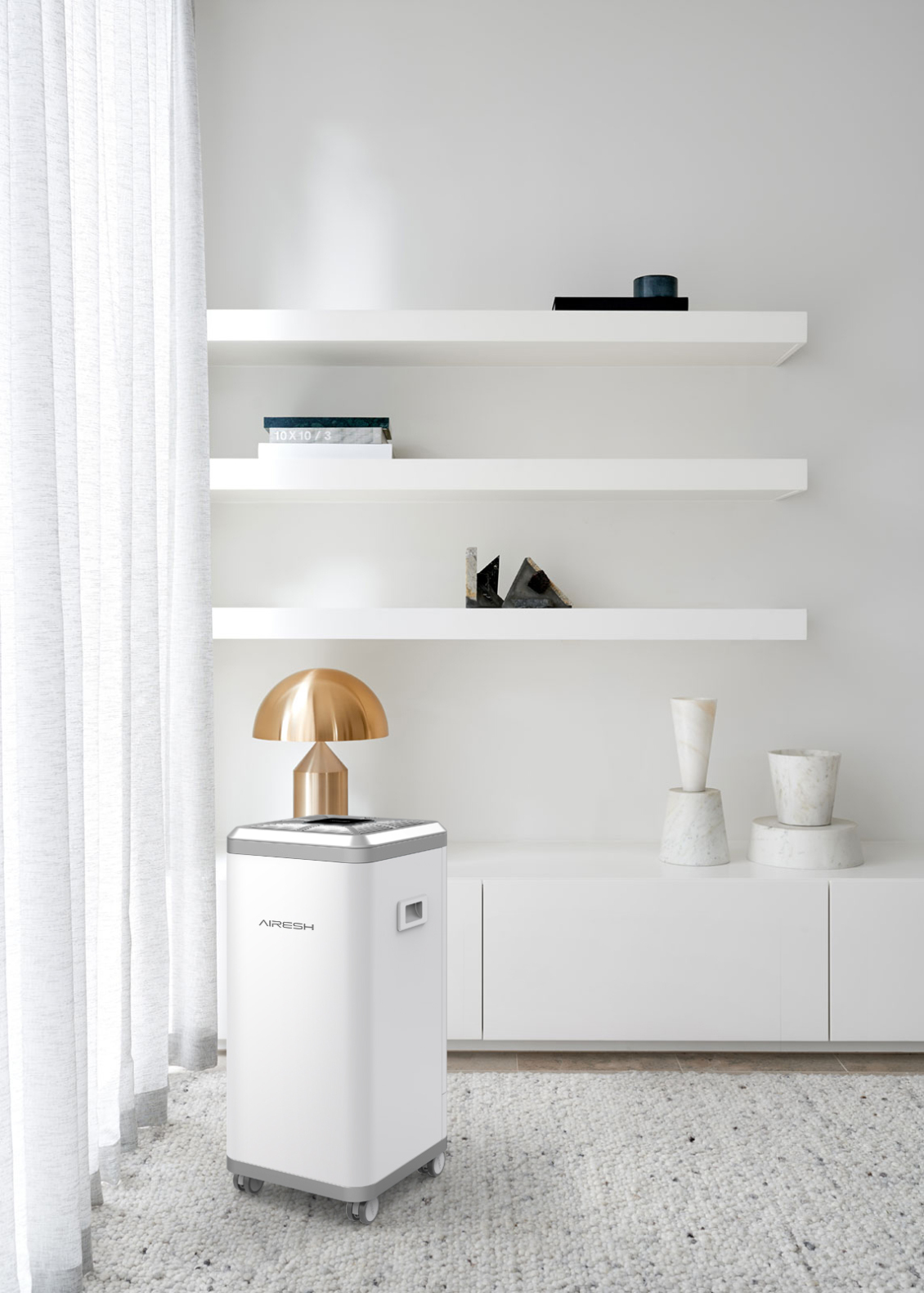 淘宝美工黎安京东空气净化器详情主图详情卧室客厅净化机SKU钻展作品