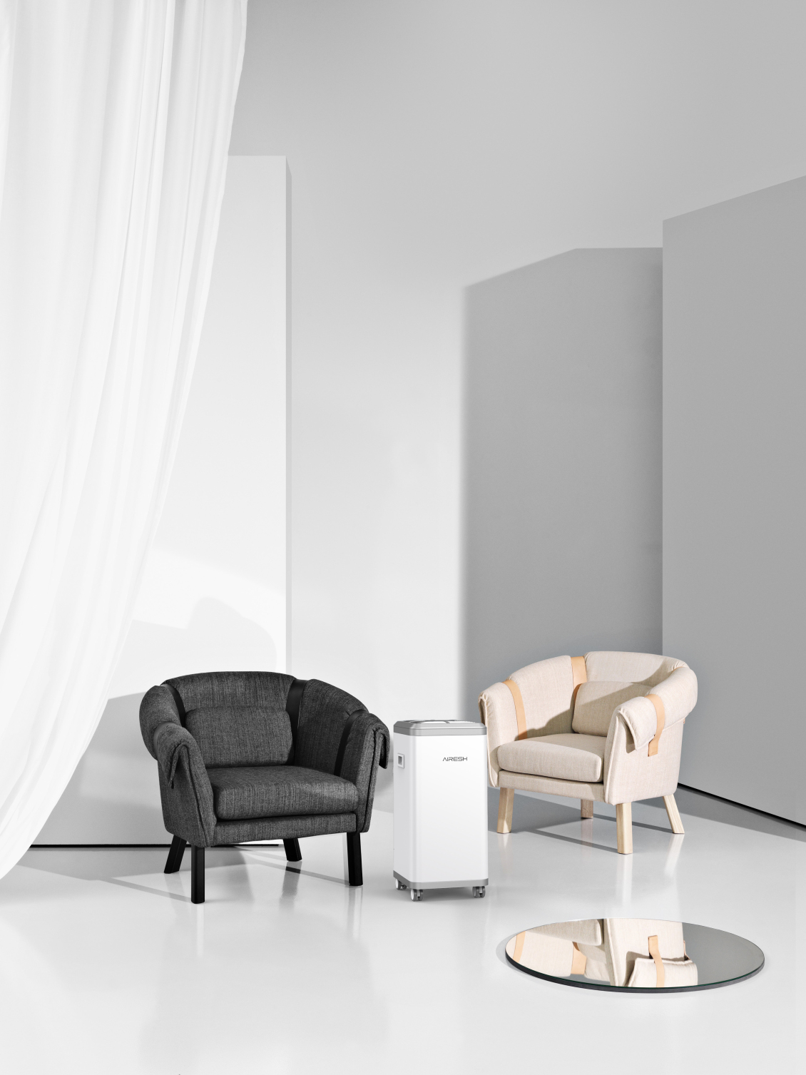 淘宝美工黎安京东空气净化器详情主图详情卧室客厅净化机SKU钻展作品