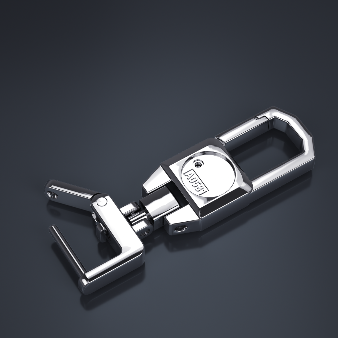 淘宝美工韩栋温黛雅新钥匙扣三维建模渲染效果图作品