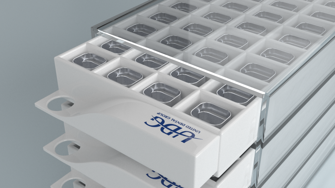 淘宝美工韩栋UDG产品盒设计三维建模渲染效果图作品