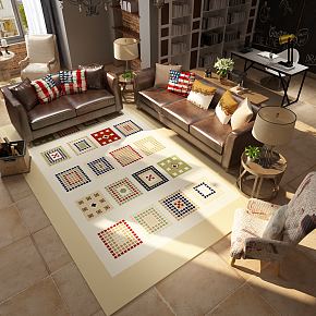 地毯效果图渲染