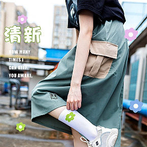 簡約清新風(fēng)襪子詳情頁設(shè)計(jì)臨摹