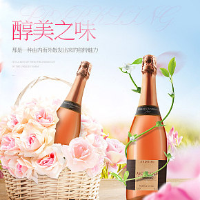 紅酒詳情頁(yè)設(shè)計(jì)簡(jiǎn)約大氣時(shí)尚風(fēng)格