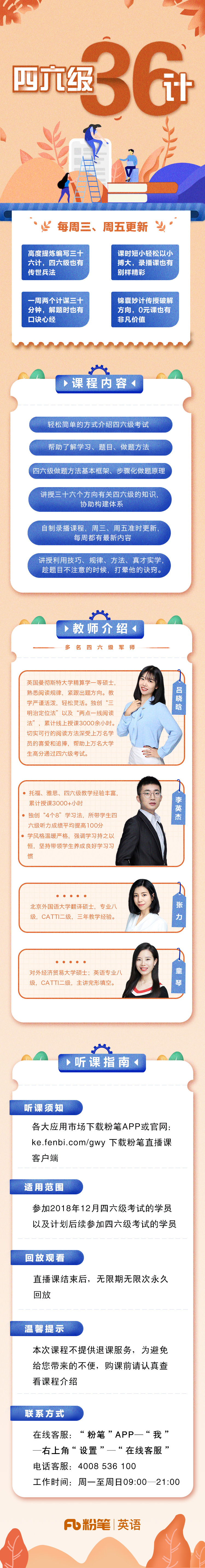 淘寶美工橘白日韓小清新  四六級(jí)鞏固  詳情頁(yè)作品