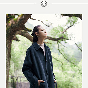 高端時(shí)尚簡(jiǎn)約復(fù)古女裝詳情頁(yè)