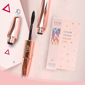 YNM双子星动浓密睫毛膏 防水持久不晕染纤长卷翘 自然