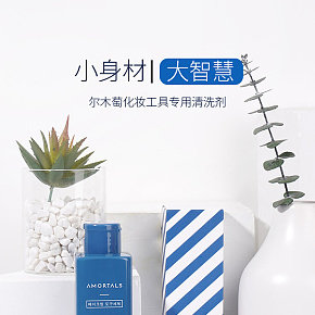 洗護(hù)用品化妝品化妝刷清洗液詳情頁(yè)