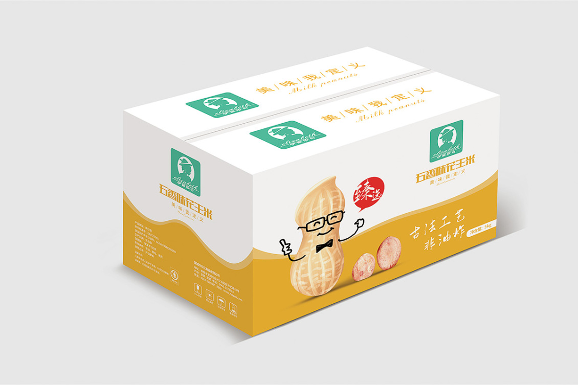 淘寶美工一洲花生米包裝設(shè)計(jì)作品