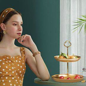 家用家居多层水果盘详情页