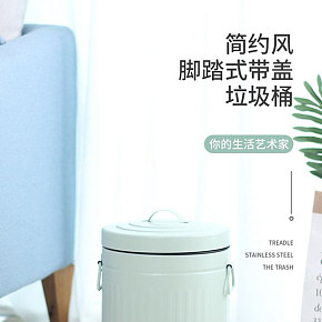 生活百货-时尚简约-垃圾桶详情页设计