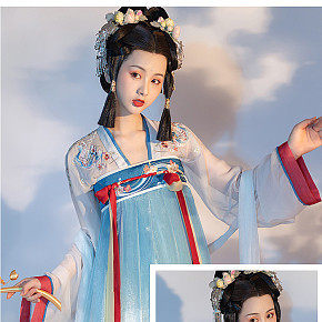 女裝漢服中國風詳情頁