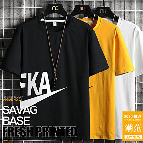 男装短袖T袖详情