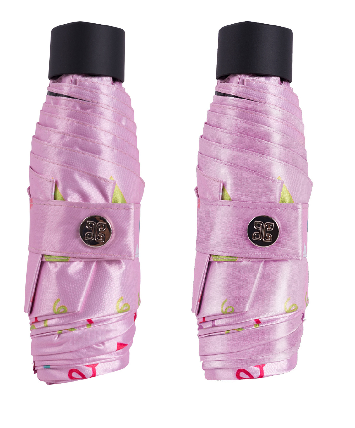 淘宝美工绝迹粉色少女雨伞作品