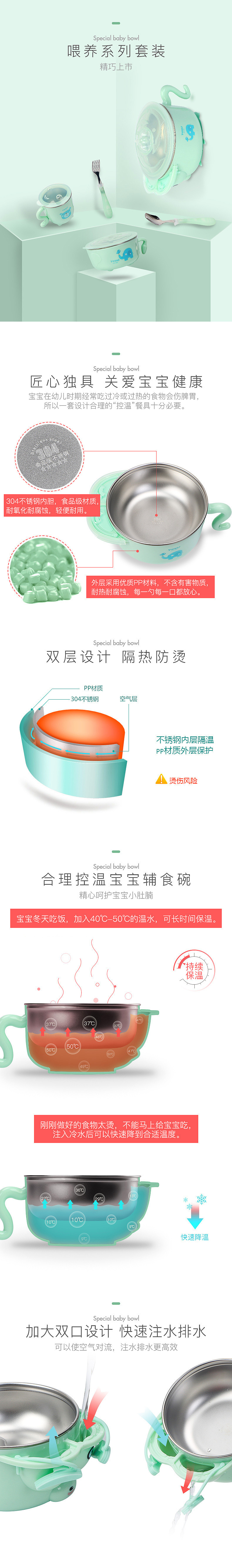 淘宝美工小佳宝宝喂养套装作品