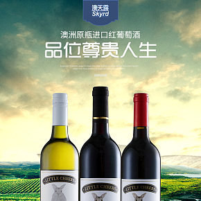 红酒酒详情设计