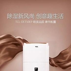 简约大气除湿机详情页