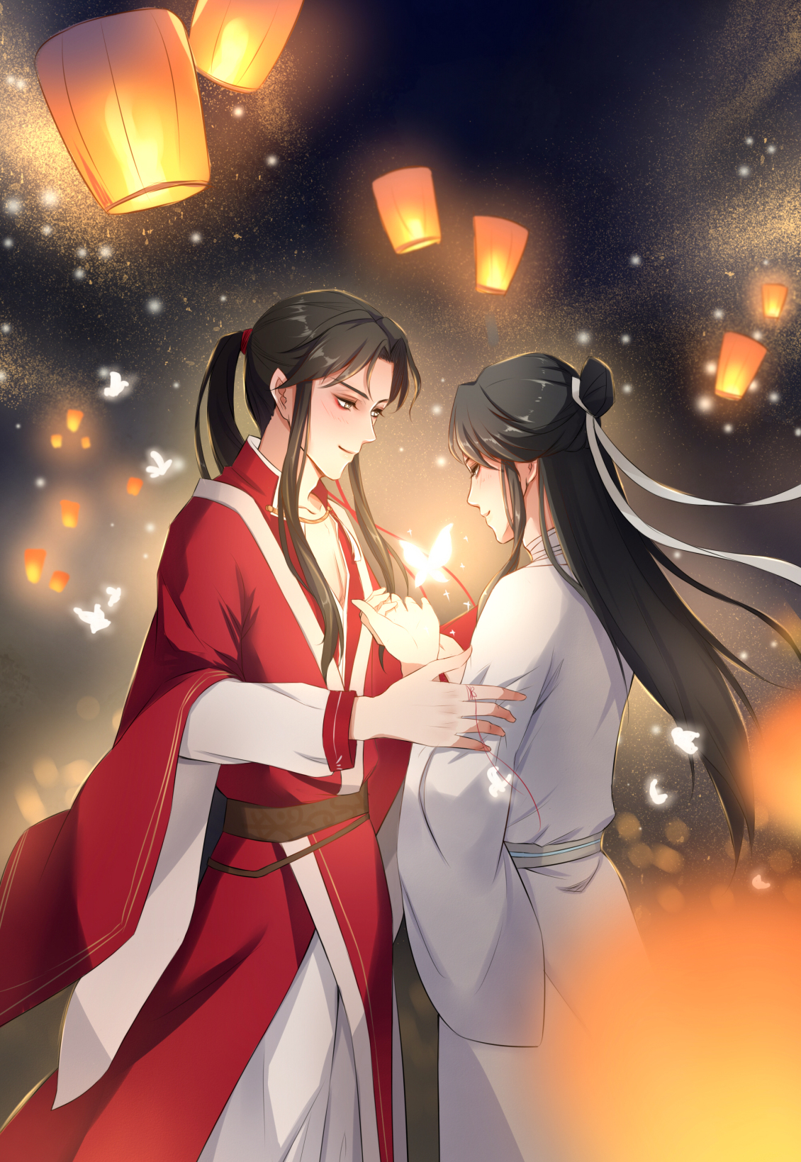 淘宝美工艾米丽手绘服装设计立绘头像二次元半身像作品