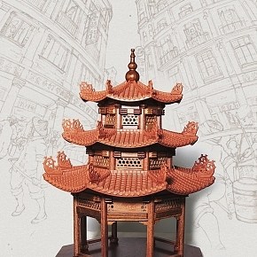 汕头市小公园中山纪念亭模型 详情页