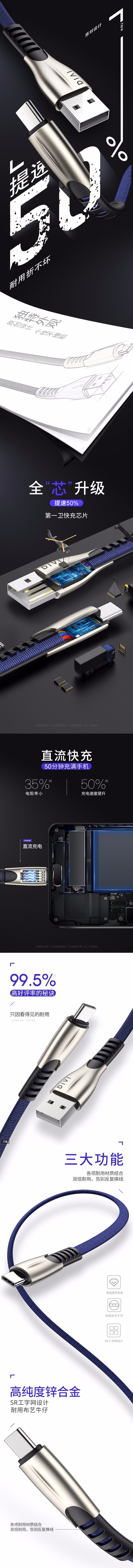 淘寶美工王憶數(shù)據(jù)線數(shù)碼配件詳情頁設(shè)計作品