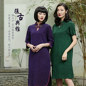 復(fù)古民族女裝詳情