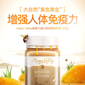 健康蜂蜜詳情頁