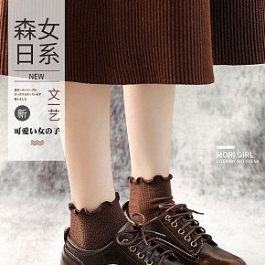 春季新款英伦女鞋详情页