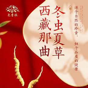 冬蟲夏草詳情頁面