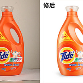 洗衣液精修对比