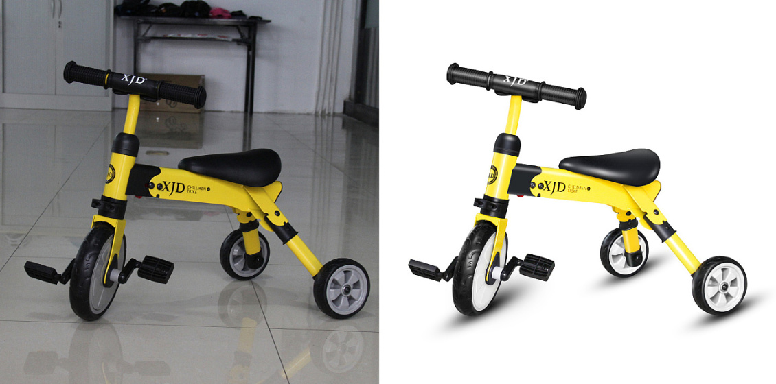 淘宝美工晓夏玩具车精修对比图作品