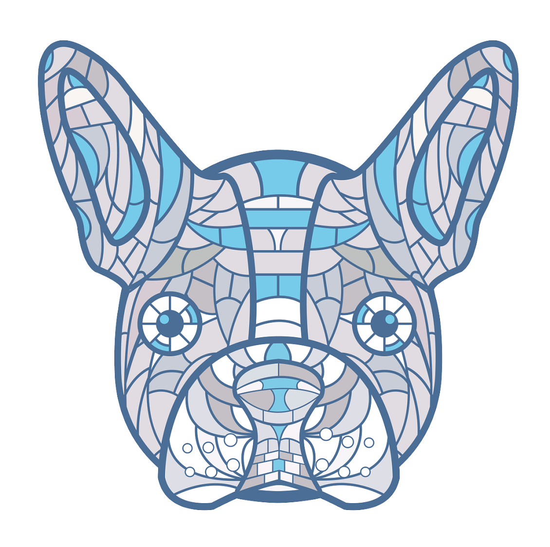 淘宝美工鲨鱼鲸手绘图形图像作品