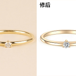 戒指精修对比