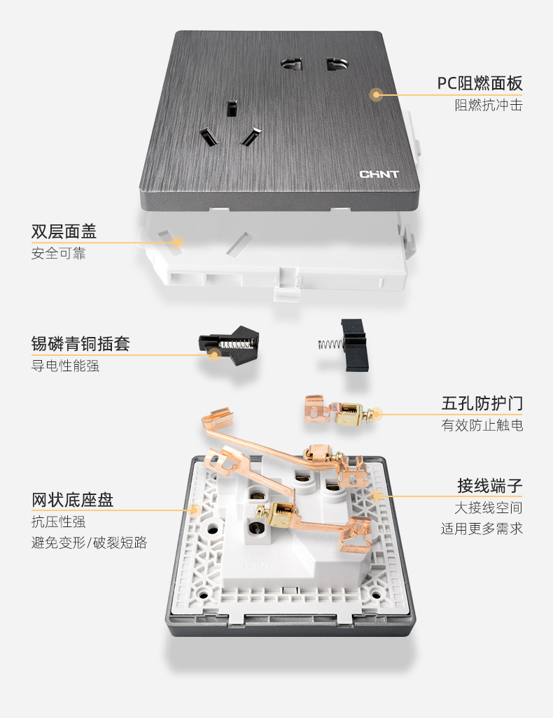 淘宝美工艾米丽C4D建模正泰开关五金建模详情页作品