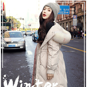 时尚羽绒服女装详情页