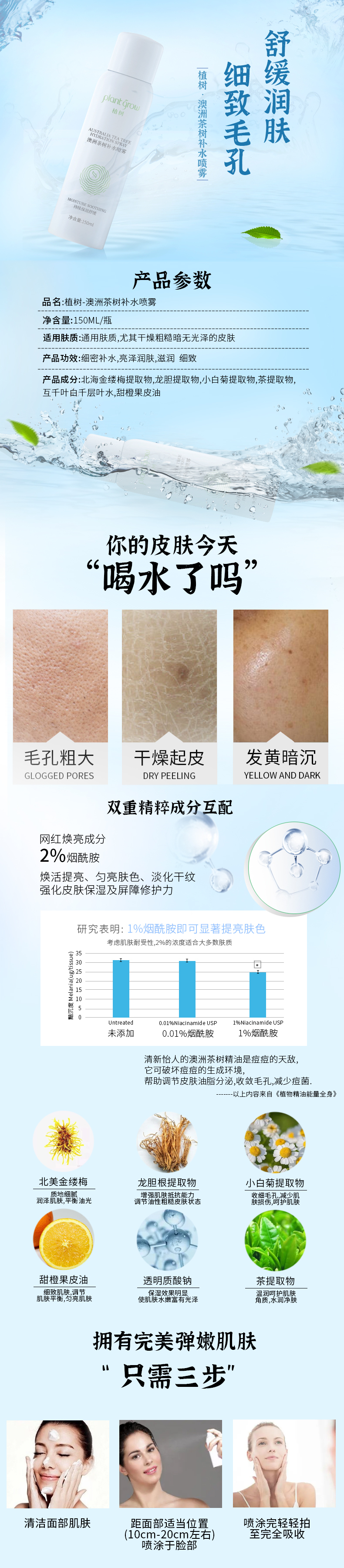 淘寶美工武昌魚(yú)補(bǔ)水噴霧詳情頁(yè)作品