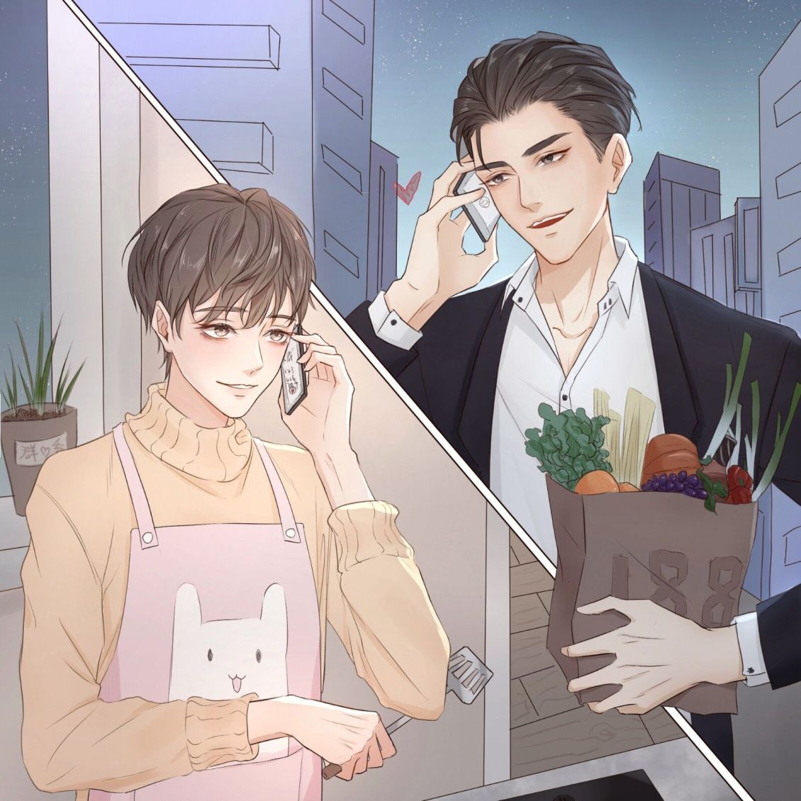 淘宝美工艾米丽手绘服装设计立绘头像二次元半身像作品