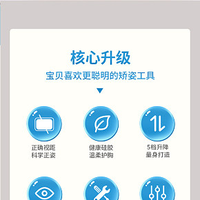 详情图设计 矫姿