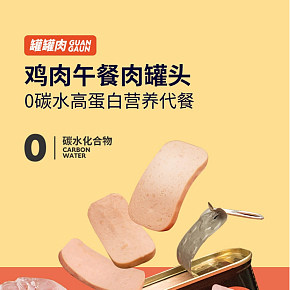 食品保健 午餐肉罐頭 詳情頁(yè)