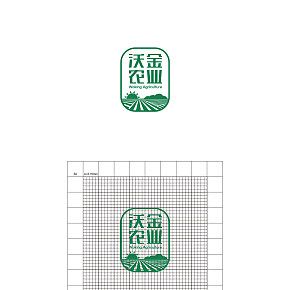 沃金农业logo及包装