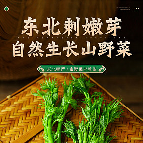 长山野菜详情页