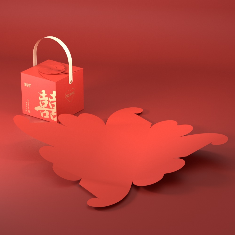淘寶美工蔣祾霏節(jié)慶禮盒包裝設計作品