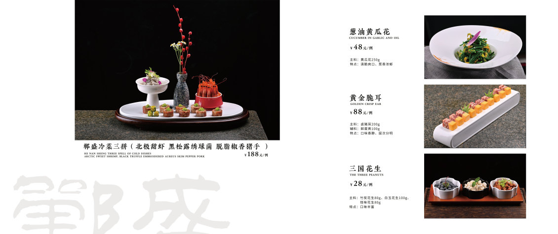 淘寶美工劉衛(wèi)紅平面菜譜設計，畫冊設計作品