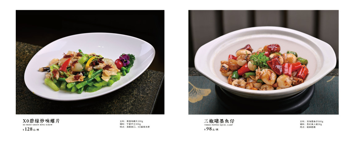淘寶美工劉衛(wèi)紅平面菜譜設計，畫冊設計作品