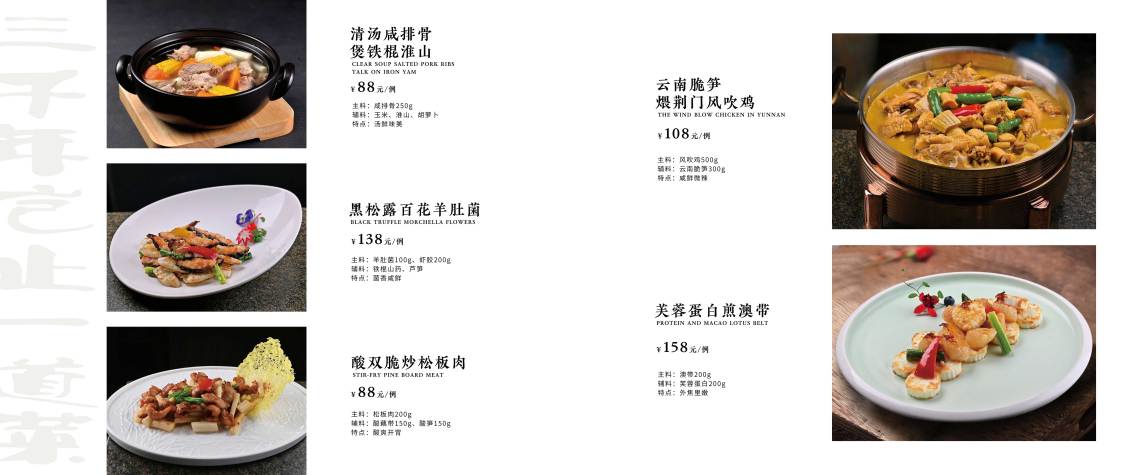 淘寶美工劉衛(wèi)紅平面菜譜設計，畫冊設計作品