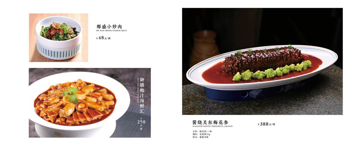 淘寶美工劉衛(wèi)紅平面菜譜設計，畫冊設計作品