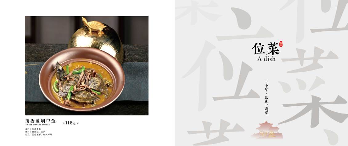 淘寶美工劉衛(wèi)紅平面菜譜設計，畫冊設計作品