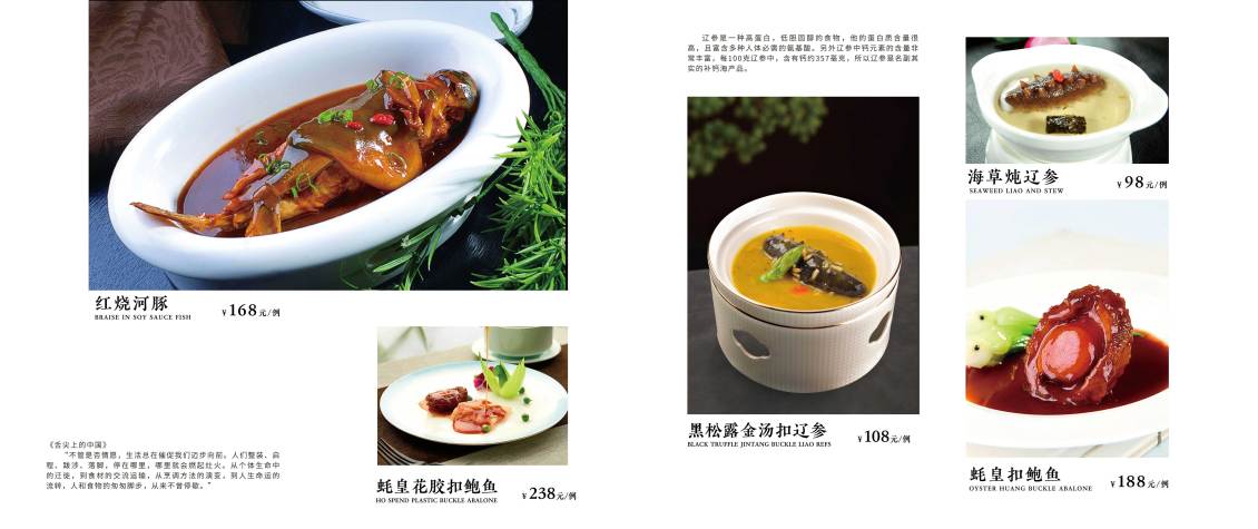 淘寶美工劉衛(wèi)紅平面菜譜設計，畫冊設計作品