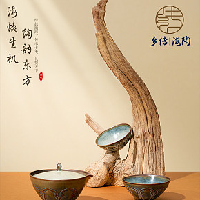 鄉(xiāng)傳海陶主圖詳情設(shè)計