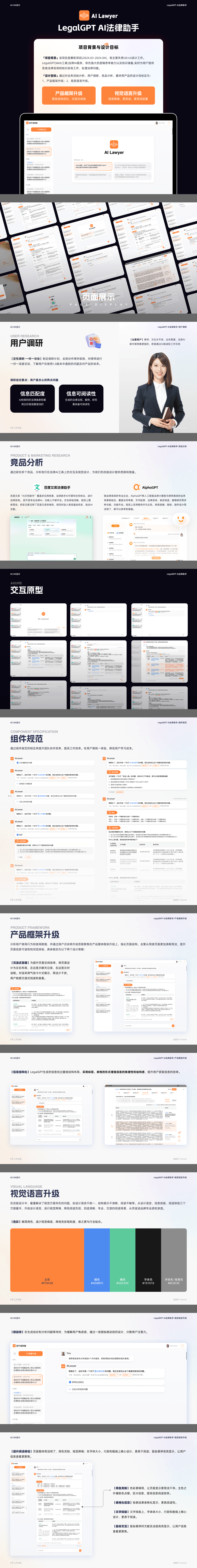 淘寶美工y284960WEB端UI設(shè)計(jì)-AI法律助手作品
